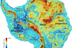subglacial topography BEDMAP